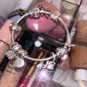 Silver Charm Bracelet